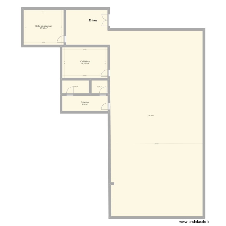 Connecteur. Plan de 6 pièces et 320 m2