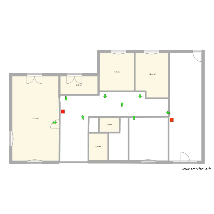 LOCAL GEM. Plan de 0 pièce et 0 m2