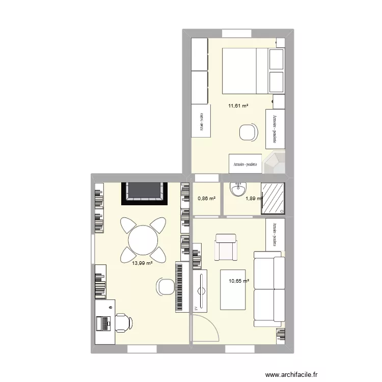 Cachan 3DD. Plan de Cachan 3DD. Plan de