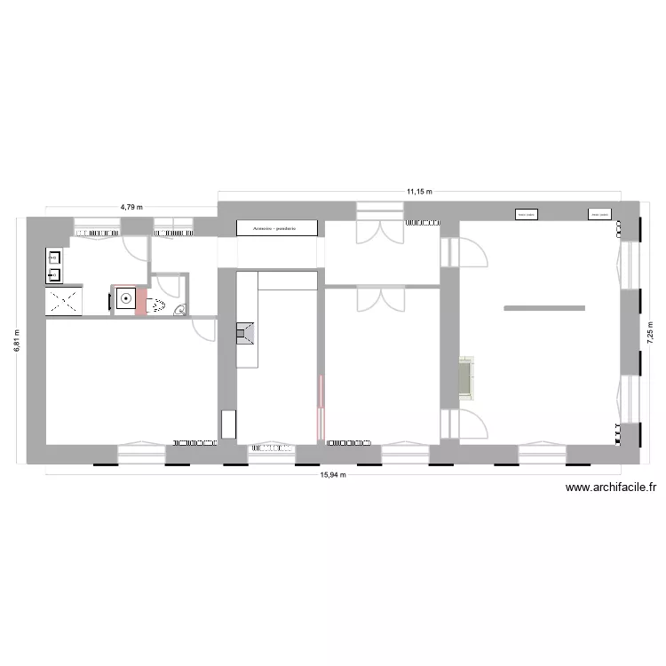 DAUPHINE. Plan de DAUPHINE. Plan de