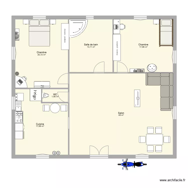 melynda. Plan de 6 Pièces et 119 m² melynda. Plan de 6 Pièces et 119 m²