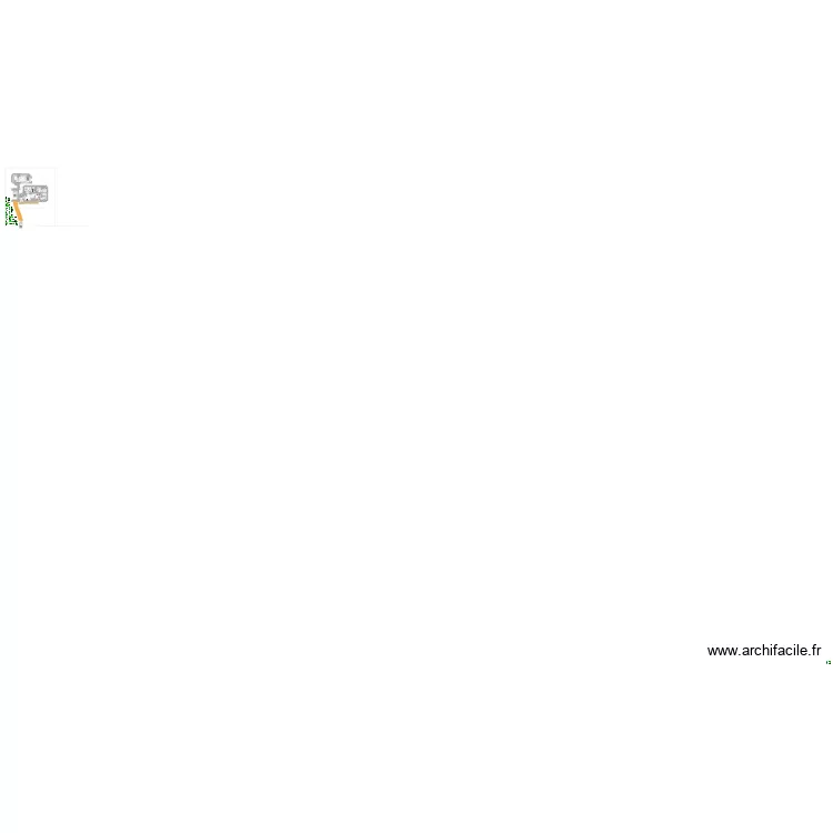 chatel, V4. Plan de 10  et 81 m²