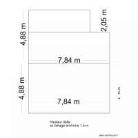 toiture plan projet&eacute;