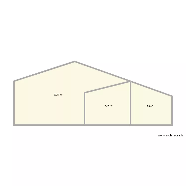 ardouin. Plan de 3  et 38 m²