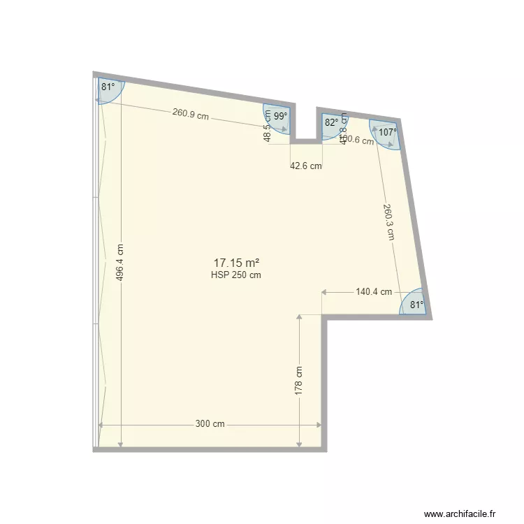FONCIA 7 BOUCHERIE. Plan de 1 Pièce et 17 m² FONCIA 7 BOUCHERIE. Plan de 1 Pièce et 17 m²