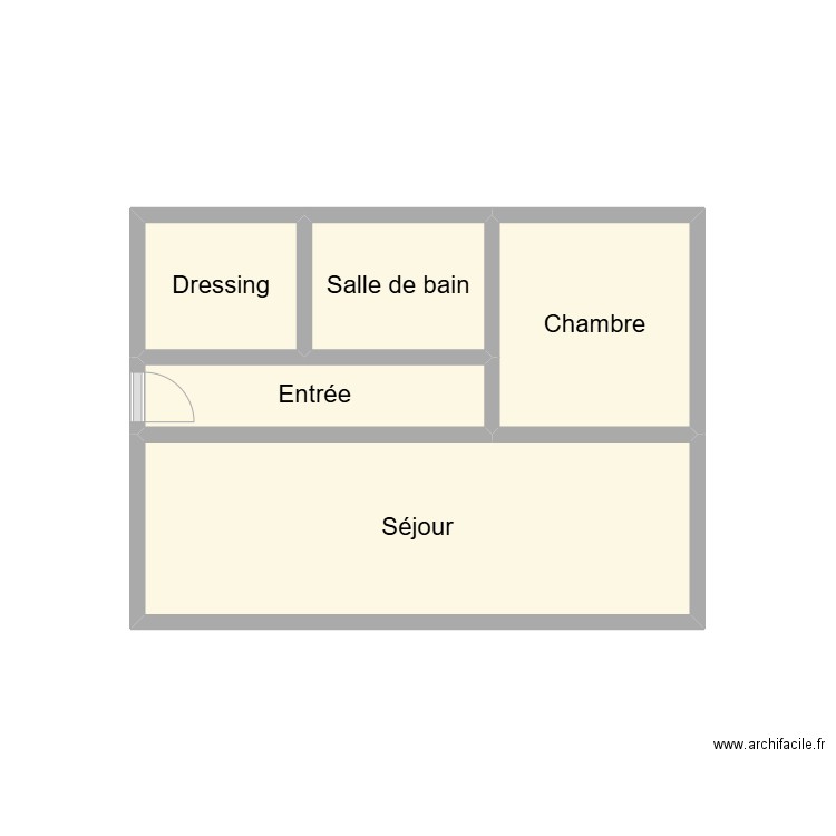 2505 MOCAER. Plan de 5 pièces et 10 m2