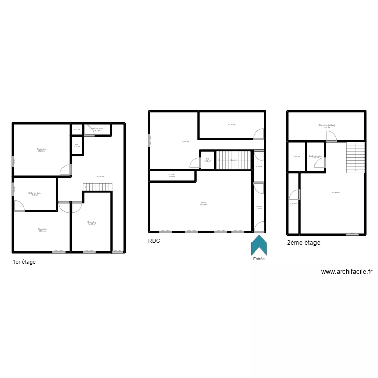 Maison Frouard. Plan de Maison Frouard. Plan de