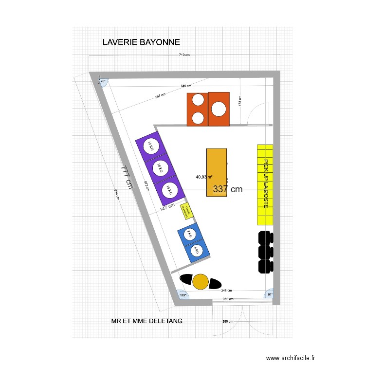 WD BAYONNE. Plan de 0 pièce et 0 m2