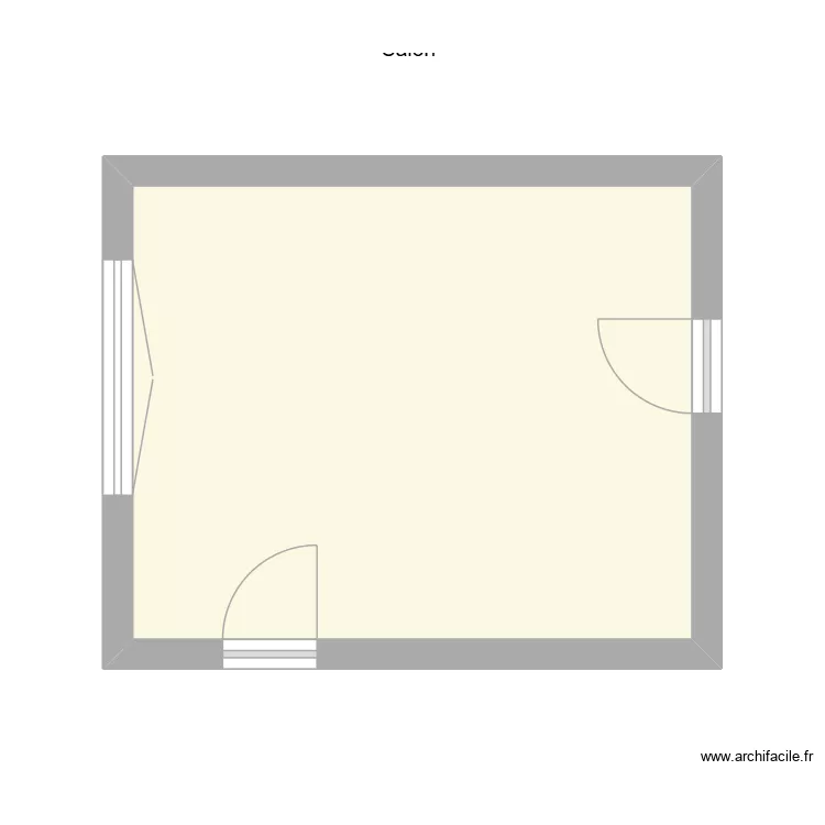 Salon St Junien. Plan de 1 et 18 m² Salon St Junien. Plan de 1 et 18 m²