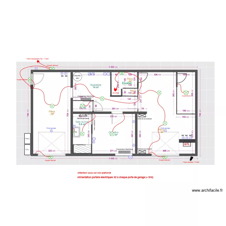 POTRON SS SOL. Plan de POTRON SS SOL. Plan de