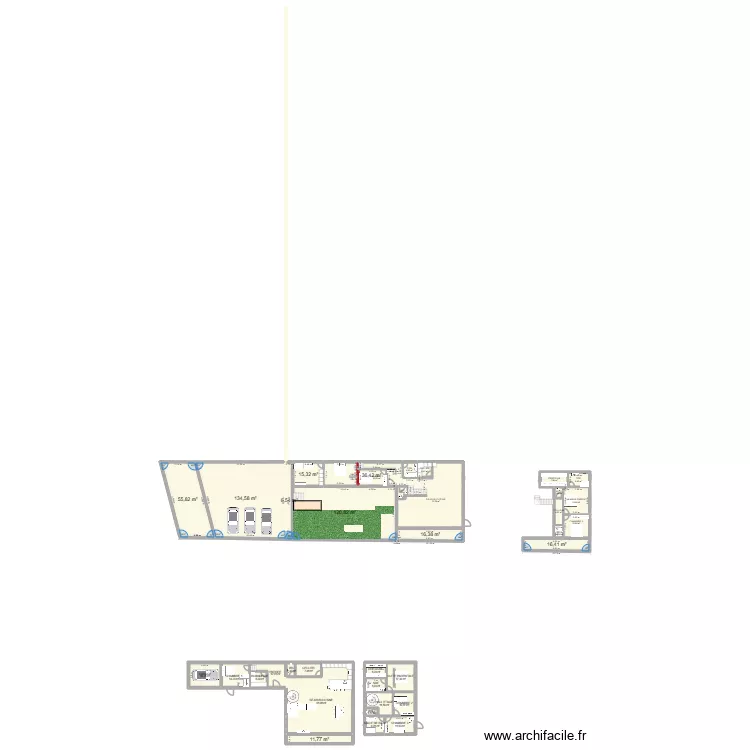 BALARUC 5. Plan de 36  et 781 m²