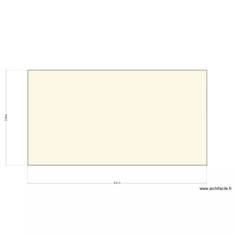 Vue de derrière Pool House. Plan de 1 et 22 m² Vue de derrière Pool House. Plan de 1 et 22 m²