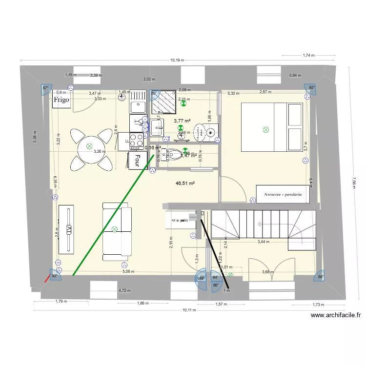 RDC 35 bis. Plan de 