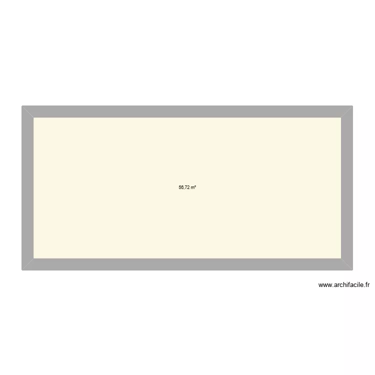Moulin 1er étage v2. Plan de 1 et 57 m² Moulin 1er étage v2. Plan de 1 et 57 m²