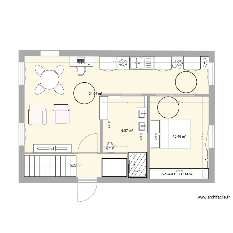 appart 1. Plan de 0 pièce et 0 m2 appart 1. Plan de 0 pièce et 0 m2