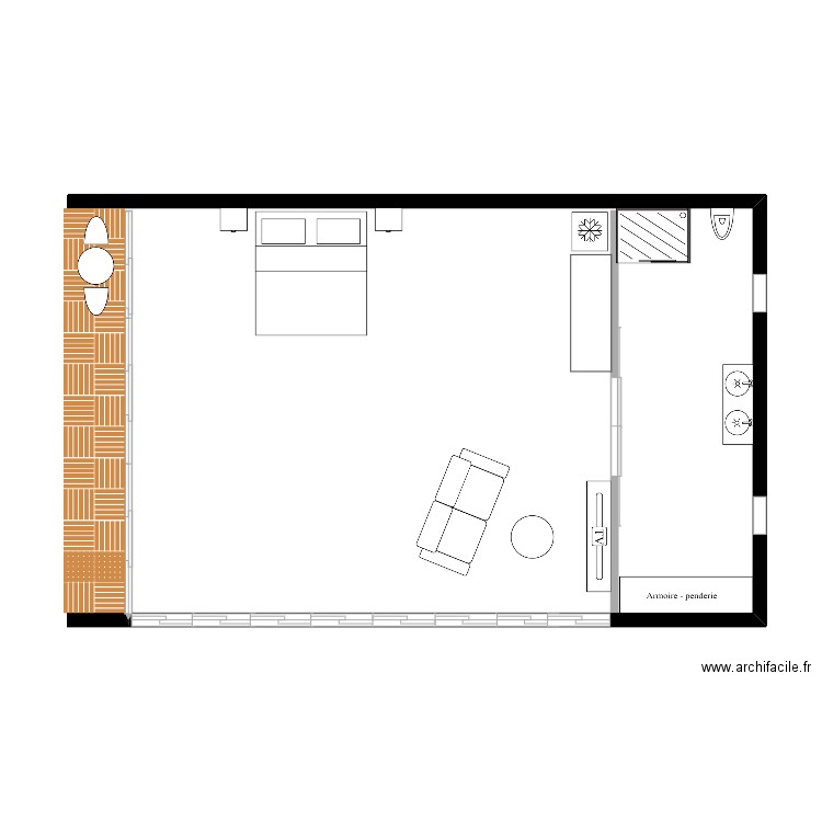 BUNGALOW 1. Plan de 0 pièce et 0 m2