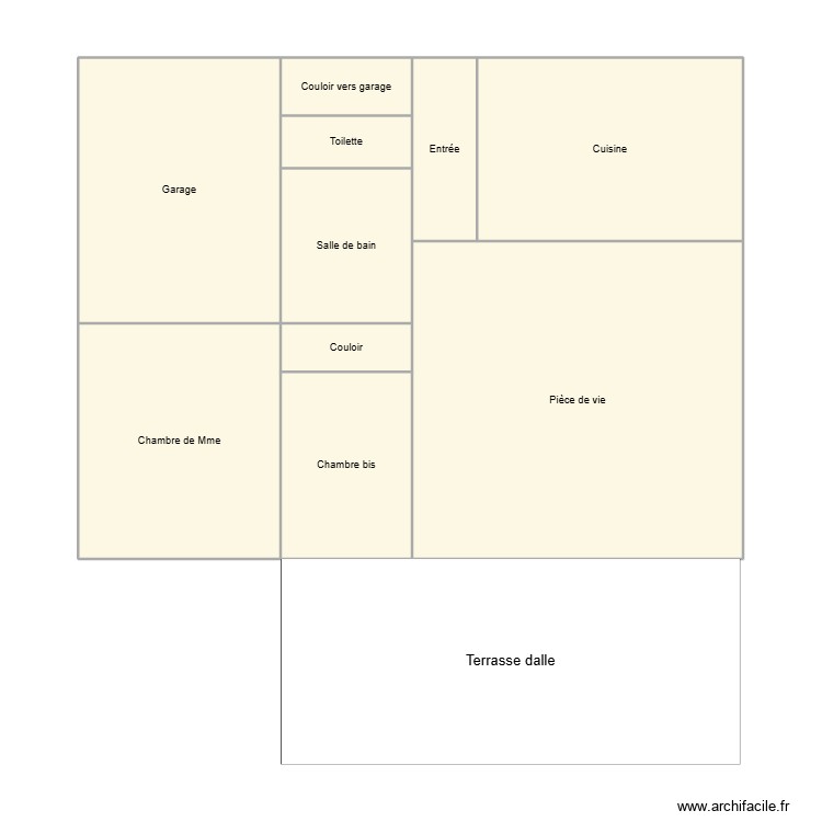 BIG. Plan de 0 pièce et 0 m2