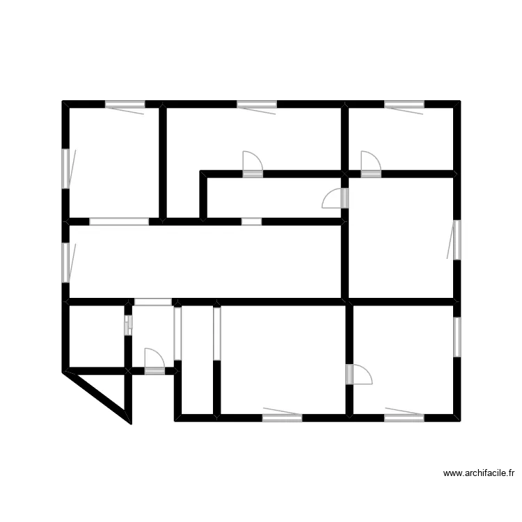 papa. Plan de 11  et 24 m²