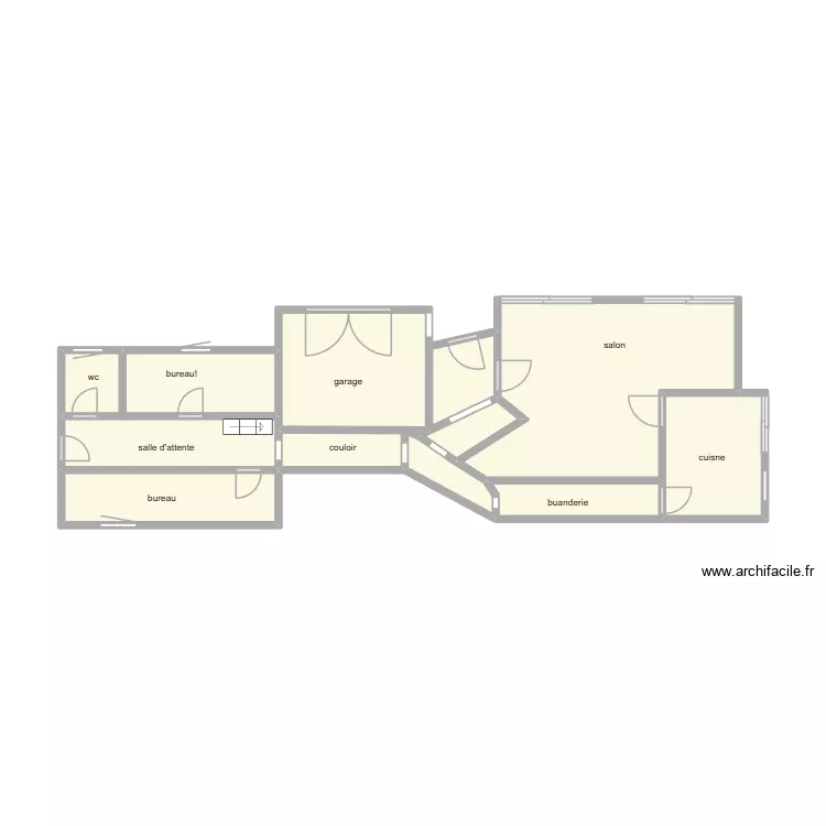 plan pourbaix. Plan de 11  et 30 m²