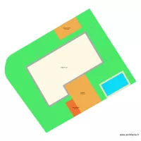 plan maison projet piscine