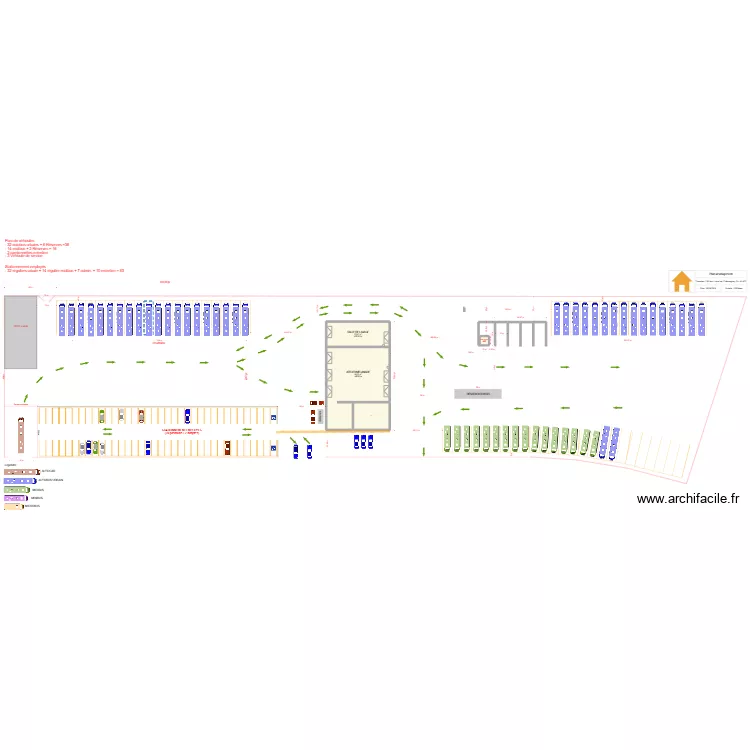 plan am&eacute;nagement Ch&acirc;teauguay. Plan de 