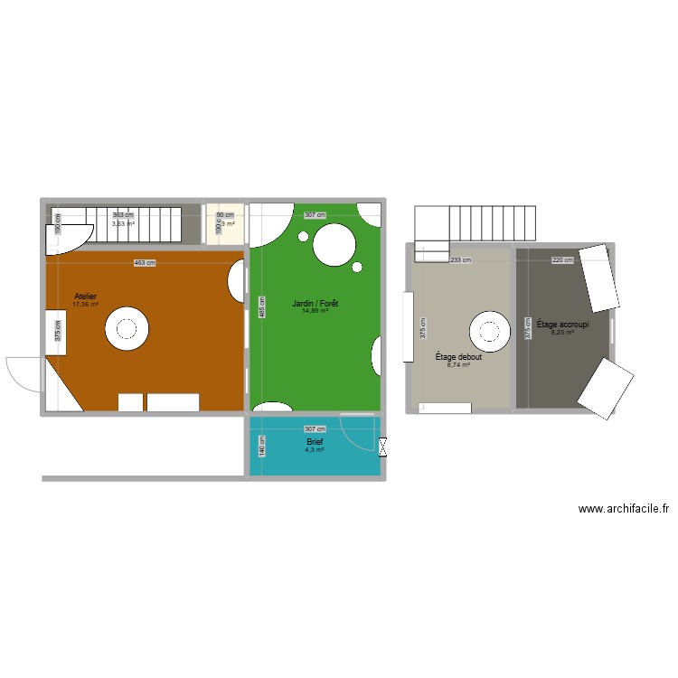 Druide V1. Plan de 0 pièce et 0 m2