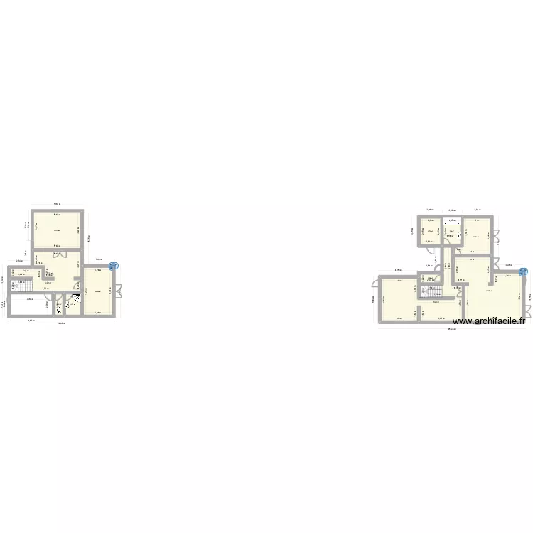 VILLA JULIEN 1. Plan de 11 pièces et 180 m² VILLA JULIEN 1. Plan de 11 pièces et 180 m²