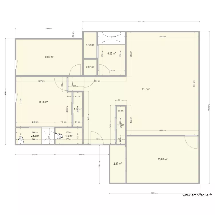 niepce 6. Plan de 12 et 93 m² niepce 6. Plan de 12 et 93 m²