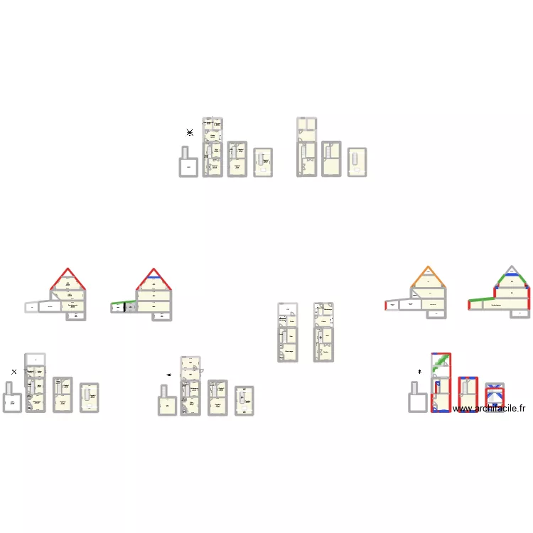 Boudjaoui. Plan de 139 et 1165 m² Boudjaoui. Plan de 139 et 1165 m²