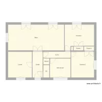 Plan Patrick Gene future maison RC existant