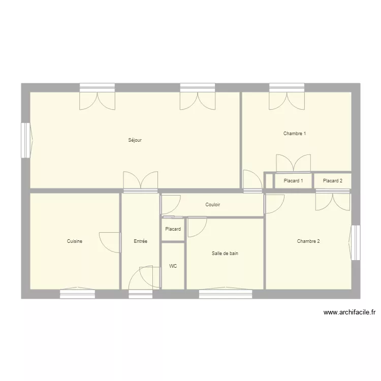 Plan Patrick Gene future maison RC existant. Plan de 12 et 94 m² Plan Patrick Gene future maison RC existant. Plan de 12 et 94 m²
