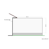 Extension structure pou ossature façade B