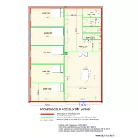 projet locaux sociaux Simier