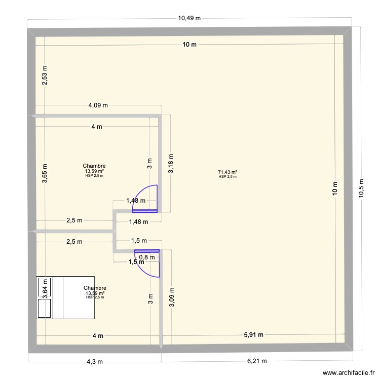 Ossature metallique. Plan de 0 pièce et 0 m2