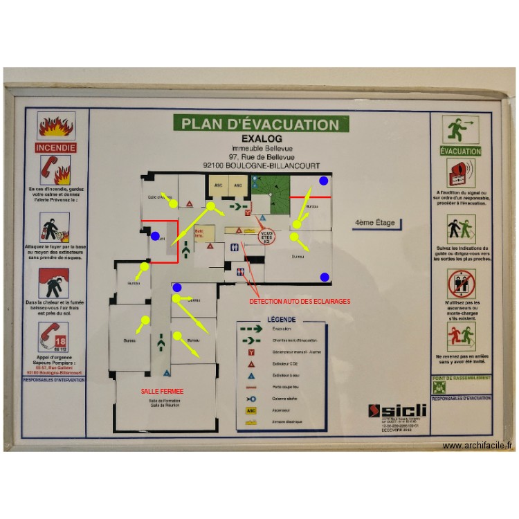 R+4 BELLEVUE. Plan de 0 pièce et 0 m2