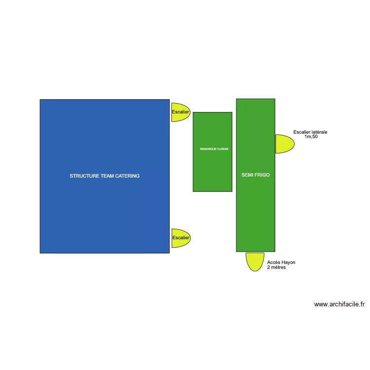 TEAM CATERING WEC SPA 2025 BIVOUAC. Plan de 
