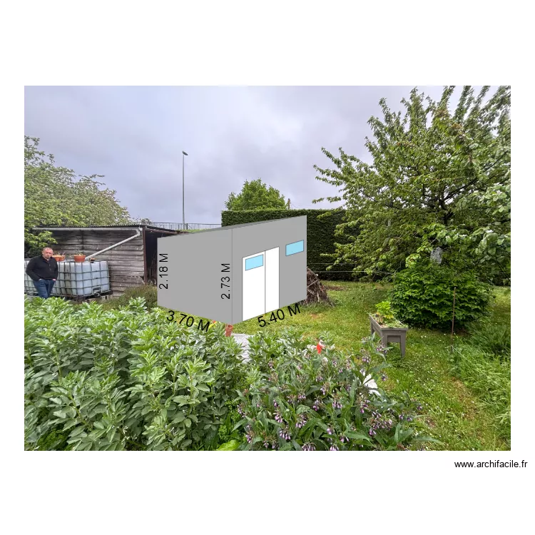 DP 6 V2 BORDIER. Plan de 