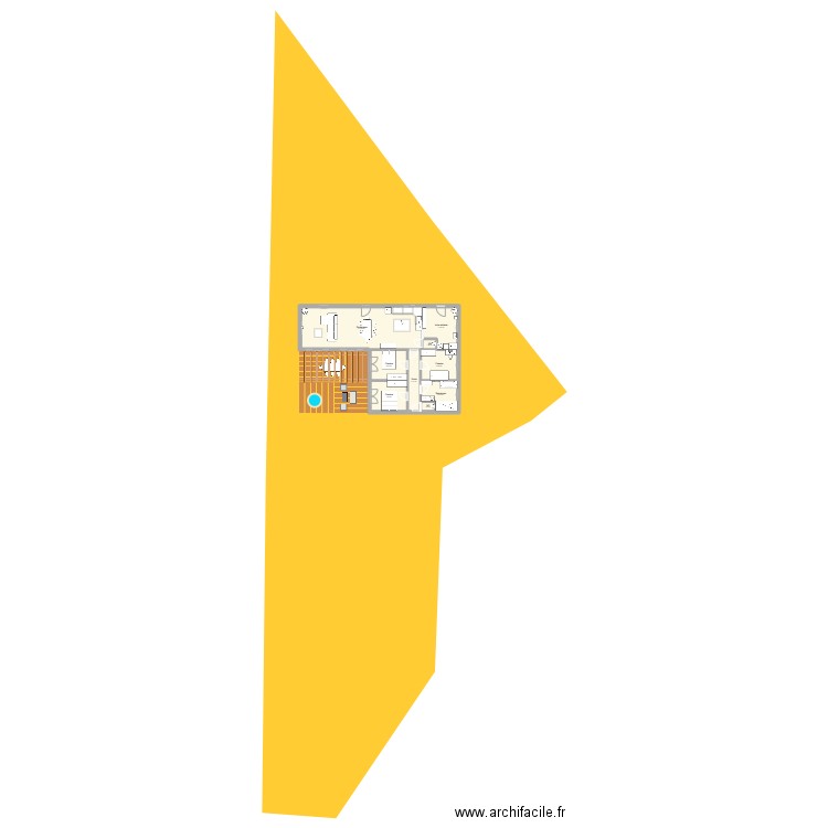 LEA BENOIT CADASTRE. Plan de 10 pièces et 232 m2