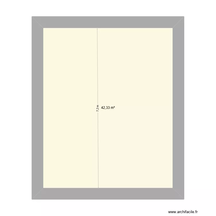 2&egrave;me &eacute;tage. Plan de 