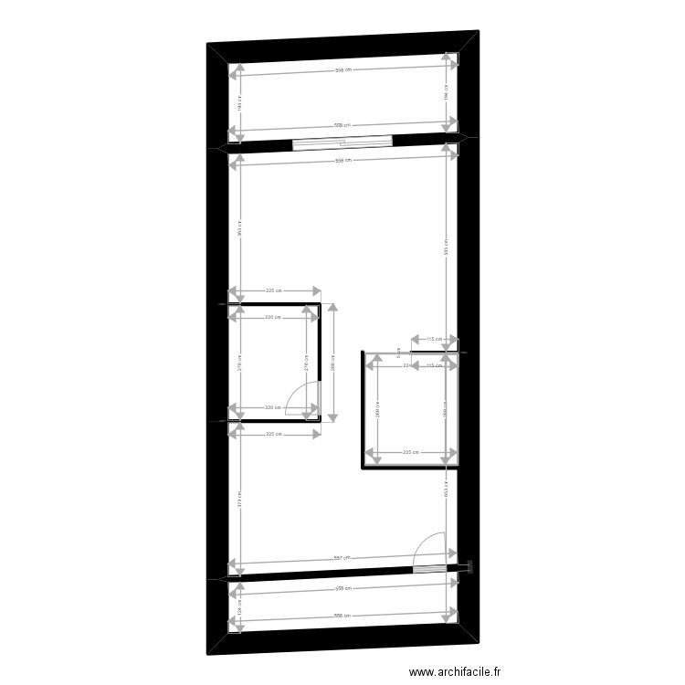 Sauve. Plan de 12 pièces et 156 m2