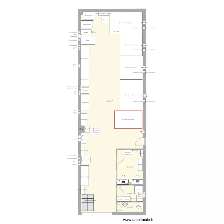 Montreuil 120m2 - 23.03.24 simplifi&eacute;. Plan de 