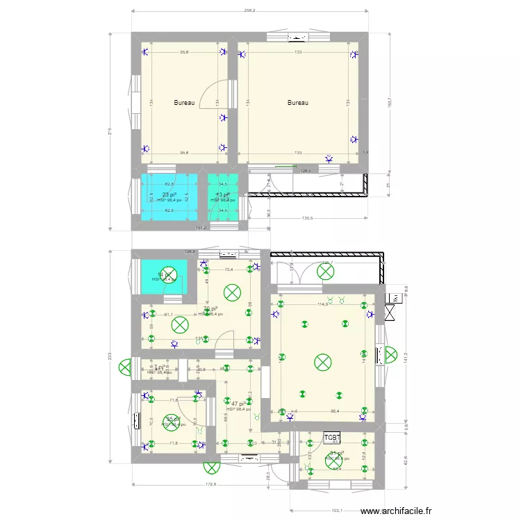 E,lectricite Bald&eacute; kip&eacute; 10. Plan de 