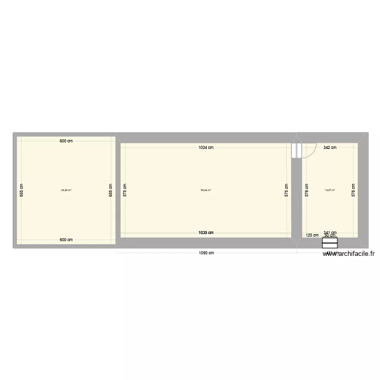 FONTANNELLE EXISTANT. Plan de FONTANNELLE EXISTANT. Plan de