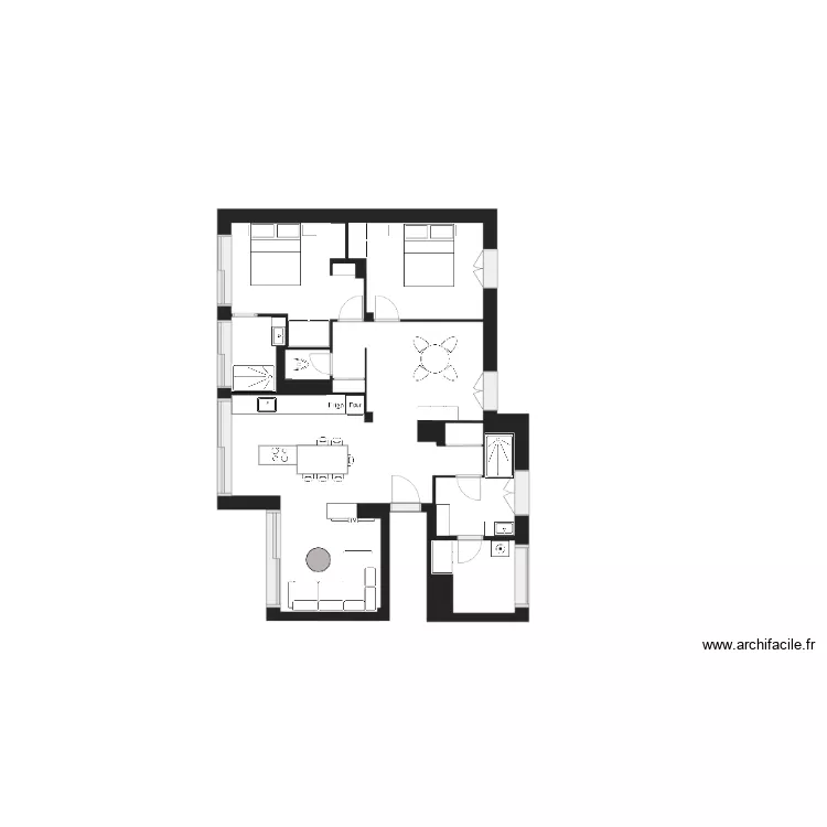 projet Seni Gueye amen. Plan de 