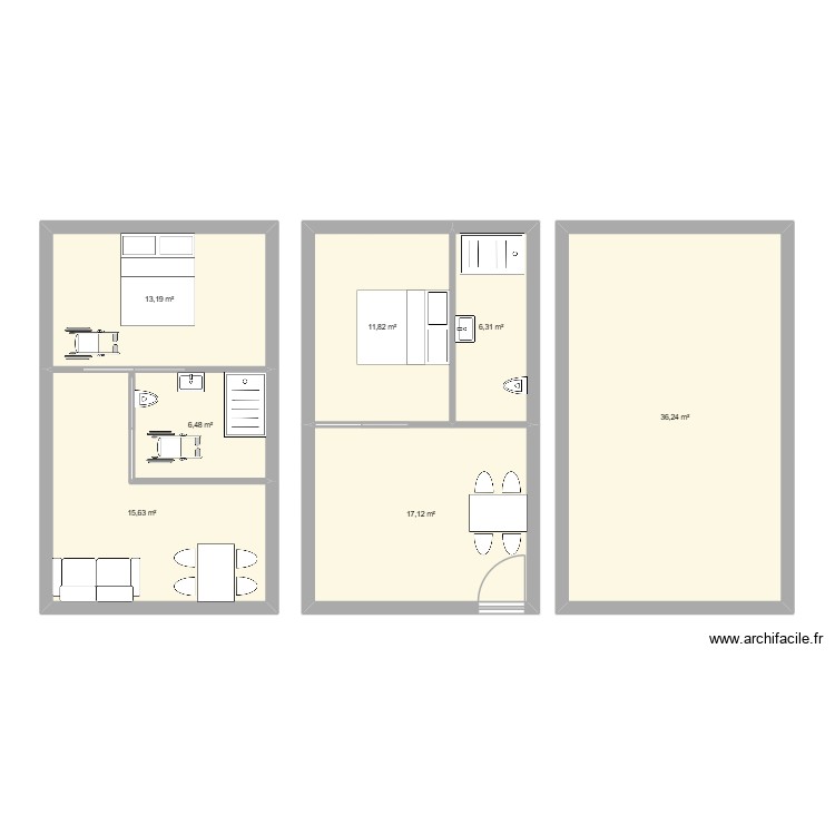 gite pmr. Plan de 0 pièce et 0 m2 gite pmr. Plan de 0 pièce et 0 m2