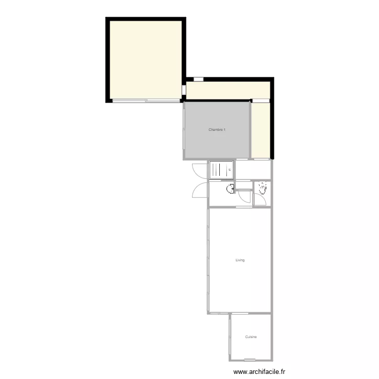 Pool House Extension seule 07 2024 Phase 2bis. Plan de 