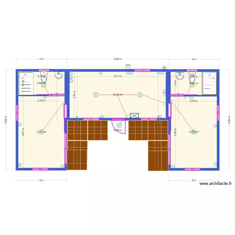 Plan g&eacute;n&eacute;rale - TRAVAN Olivier. Plan de 