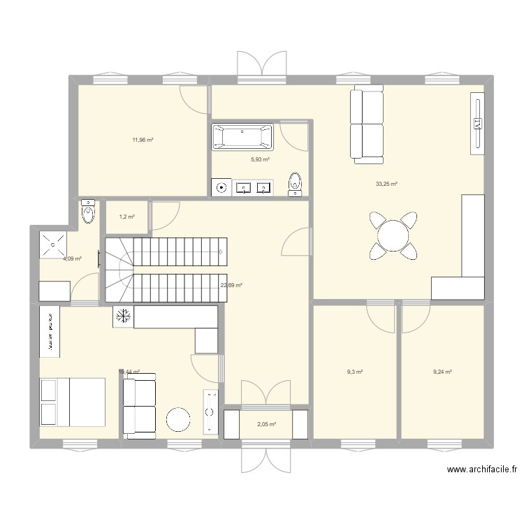 TEST 2. Plan de 0 pièce et 0 m2