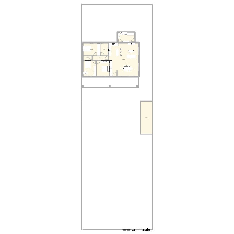 VDO2. Plan de 9 pièces et 137 m2