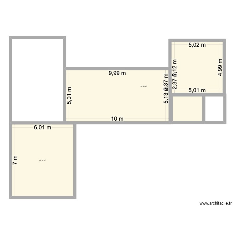 MAISON 1. Plan de 0 pièce et 0 m2